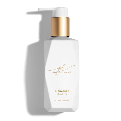 Goldie Locks Ultra Hydrating Leave-In Conditioner that Strengthens Hair, Detangles Unruly Hair, Provides All Day Hydration, UV Protection, Moisturizes, Frizz Control, Extension & Color Safe, 5.1 Fl Oz