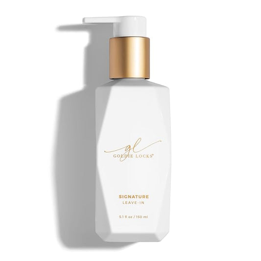 Goldie Locks Ultra Hydrating Leave-In Conditioner that Strengthens Hair, Detangles Unruly Hair, Provides All Day Hydration, UV Protection, Moisturizes, Frizz Control, Extension & Color Safe, 5.1 Fl Oz