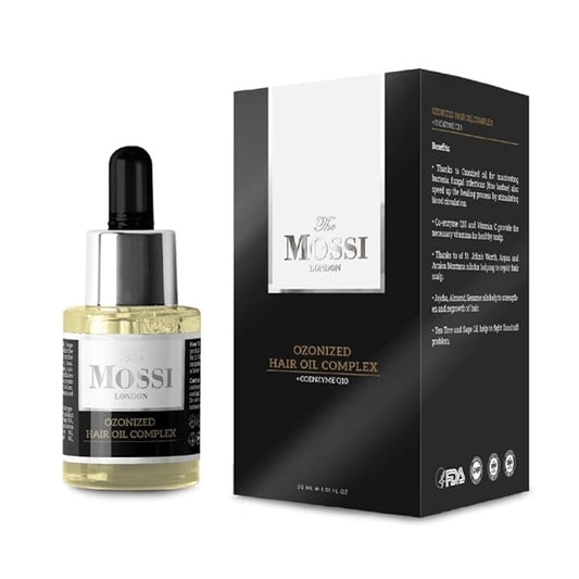 Ozonized Scalp Oil, Hair growth Complex, Hair oil for Dry Scalp, Hair Growth oil For Man, Woman, Scalp Treatment For Hair Growth, All Hair Types (1.01 fl Oz. - 30 ml)