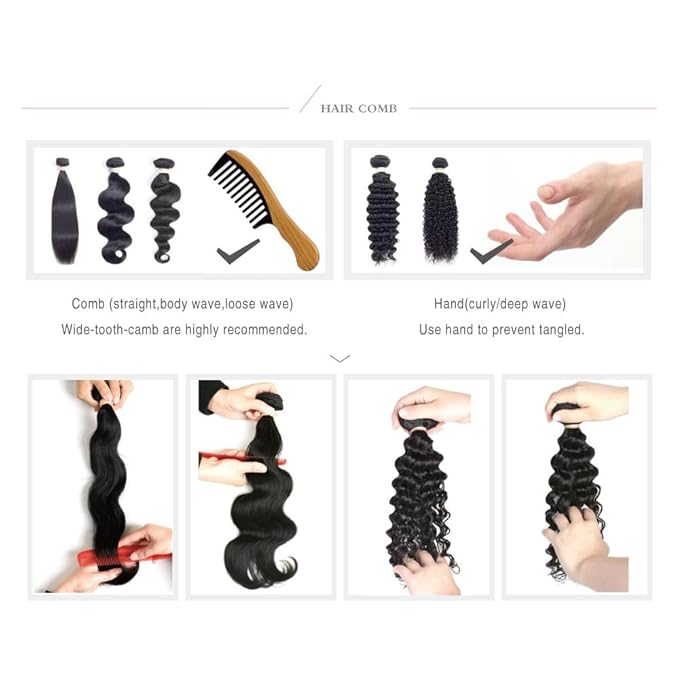 1BP427 Loose Deep Wave Bundles Ombre Brown and Honey Blonde Two Tone Deep Wave Bundles Brazilian Human Hair Extensions Soft and Silky for Black Women 26 28 30 Inch