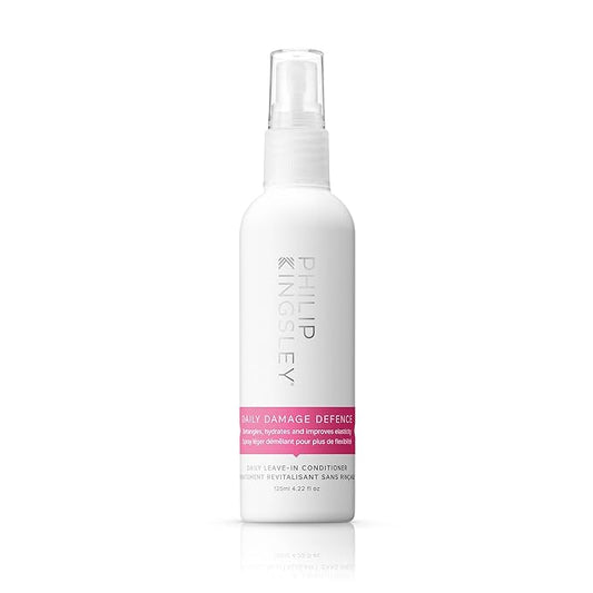 PHILIP KINGSLEY Daily Damage Defense Leave-In Conditioner Spray Heat Protectant Conditioning Hair Detangler Hydrates Detangles Boosts Shine Frizz-Control, 4.22 oz