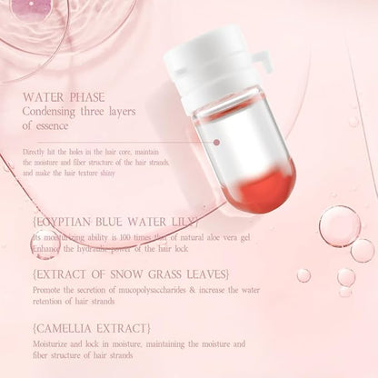 25Pcs Hair Perfume Oil, Light & Natural Hair Perfume, 2 in 1 Hair Treatment Oil & Hair Perfume, Avocado & Camellia Nourishment for Frizzy, Hair Oil for Women, Smoothing and Moisturizing
