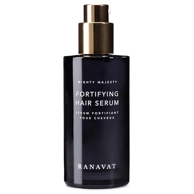 RANAVAT Mighty Majesty - Fortifying Hair Serum - Hair Oil Serum for Scalp Hydration, Frizz Control, & Hair Shine - With Jasmine and Amla Extract (1.7 oz)