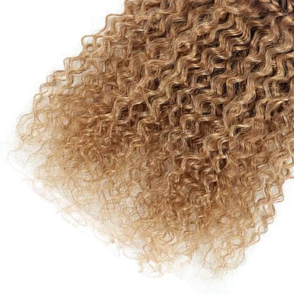 Ombre Blonde Water Wave Bundles T1B/4/27 Human Hair Bundle Niegmeag Virgin Soft and Sikly Remy Hair 3 Bundles 26 28 30 Inch Double Weft Hair Weave