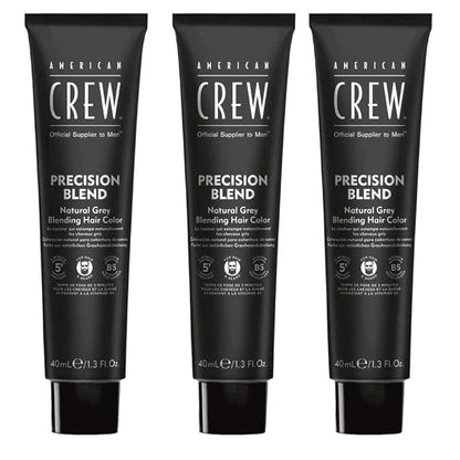 American Crew Men's Temporary Hair Color, Temporary Hair Dye, Natural Gray Coverage, Mednatural, 1.35 Fl Oz