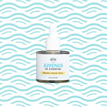 ALIIS Juveniis Hair + Skin Oil – Multi-Use Lightweight Oil for Scalp, Hair & Body – Hydrates, Softens & Restores Moisture - Fast Absorbing, Non-Greasy Finish, Frizz Control & Shine
