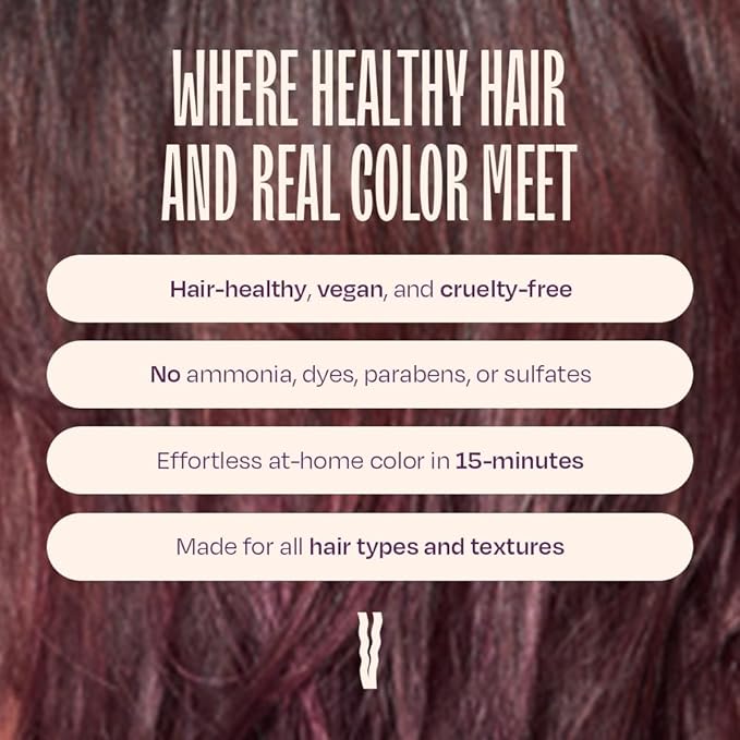 Overtone Color Depositing Semi-Permanent Hair Dye Conditioner - 8 oz For Natural & Color-Treated Hair, Moisturizing Shea Butter & Coconut Oil - Vegan & Cruelty-Free, Smoky Purple is now Smoky Lavender