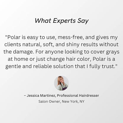 Polar Haircare - Hair Dye Shampoo for Gray Hair for Women & Men (Purple) Natural Hair Dye Kit - Semi Permanent Hair Dye Shampoo - Vegan Hair Dye (Polar Hair Care USA) 6.76 Fl Oz
