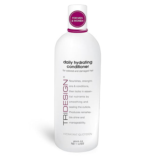 TRI Design Hair Conditioner for Women or Extra Moisturizing Conditioner for Dry Hair, Hair Care Restoration for Colored Hair, Adds Luminous Volume, Hydration, Strong & Healthy Hair, 33.8 Fluid Oz