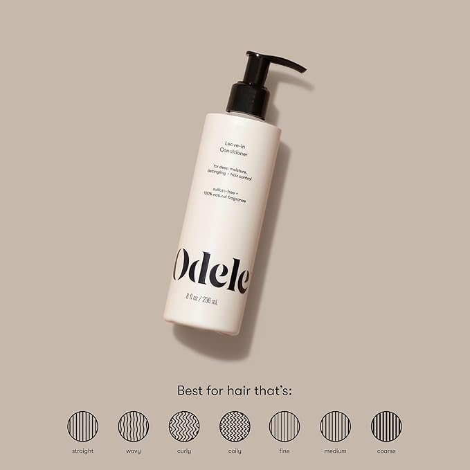 Leave-In Conditioner, for Deep Moisture, Detangling, Frizz Control, Weightless Shine, and All Hairy Types & Textures, 32 FL Oz