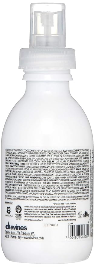 Davines Su Hair Milk, 4.56 Fl Oz