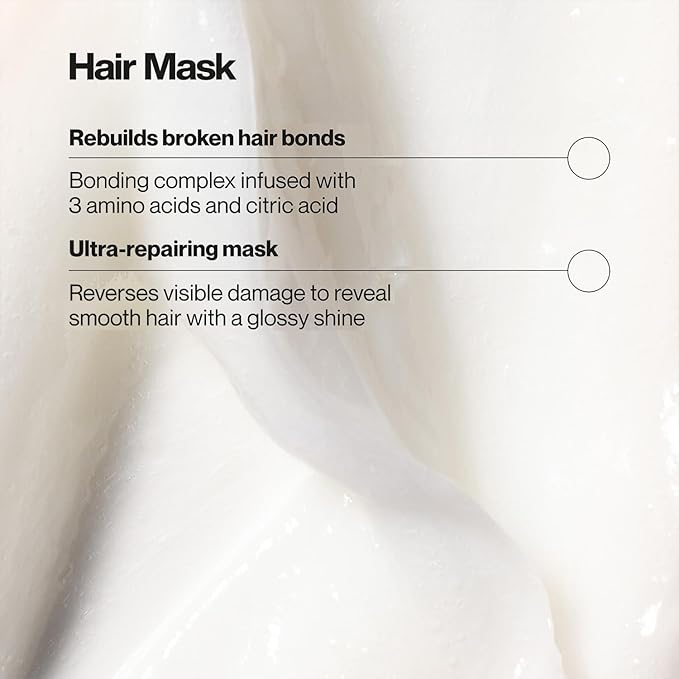 Suave Bonding Infusion Set, Toning Purple Shampoo, Sulfate-Free + Repairing Hair Mask, Leave-In Conditioner Treatment for Dry, Damaged Hair