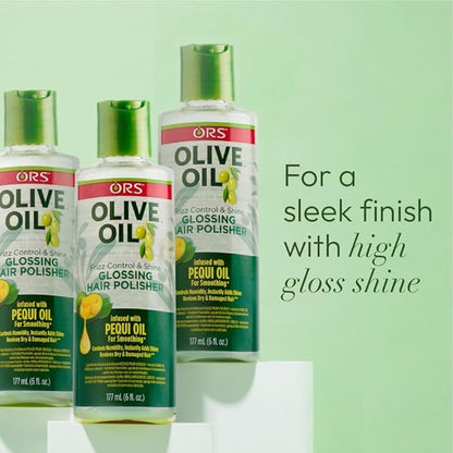 ORS Olive Oil Anti-Frizz Glossing Hair Polisher 6.0 Ounce (4)