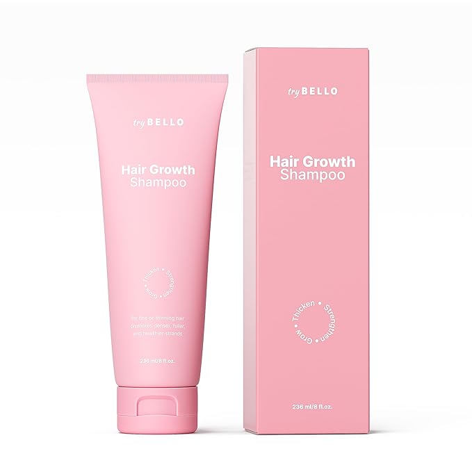 Hair Growth Shampoo | Natural Hair Thickening & Scalp Detox | Aloe Vera, Turmeric, and Urucum Extract | Sulfate-Free, Vegan, Anti-Hair Fall Formula | For Any Hair Type