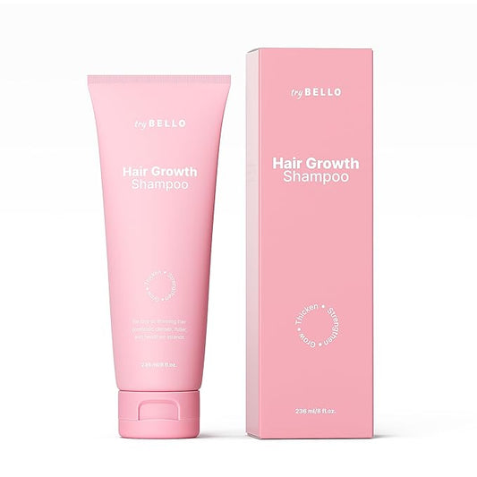 Hair Growth Shampoo | Natural Hair Thickening & Scalp Detox | Aloe Vera, Turmeric, and Urucum Extract | Sulfate-Free, Vegan, Anti-Hair Fall Formula | For Any Hair Type