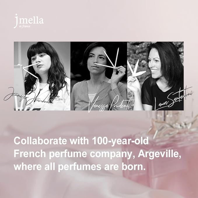 jmella IN FRANCE Sparkling Rose Shampoo Conditioner Bundle 16.9 FLoz - Chemical Free