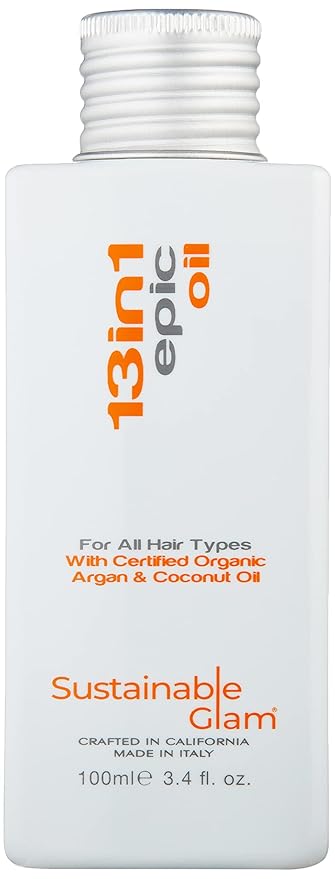 13in1 Epic Hair Oil with Argan Oil & Coconut Oil - For all hair types - Vegan, sulfate free, paraben free