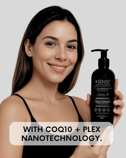Nanotech Plex Repair Shampoo & Conditioner Set – Bond Restoration with Hyaluronic Acid, Coconut, Ginger & Q10 – Sulfate-Free, Vegan – 2 x 500 ml