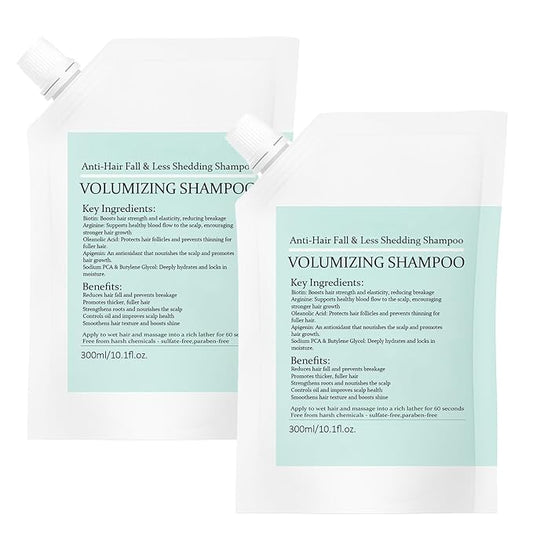 Tricholoy Anti-Hair Fall & Less Shedding & Volumizing Shampoo, Enriched with biotin, arginine, and lauric acid, Oil Control & Scalp Nourishment, Strengthens Roots, Promotes Hair Growth (2)