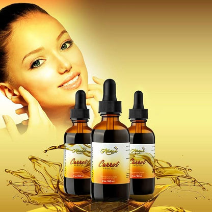 Carrot Seed Oil (2 Oz) – 100% Pure & Organic, Unrefined, Cold Pressed, All Natural, Daucus Carota- Essential Carrot Moisturizer for Skin, Face and Hair Growth - 2 Oz
