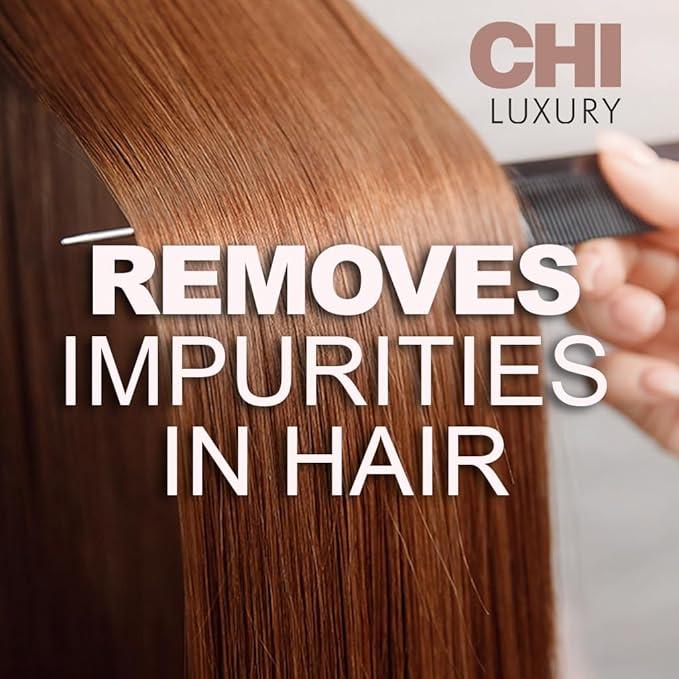 CHI Luxury Black Seed Oil Blend Dry Oil, Revitalizing & Nourishing Hair Oil, Creates Smooth & Shiny Hair, Sulfate, Paraben, & Cruelty-Free, 3 Oz