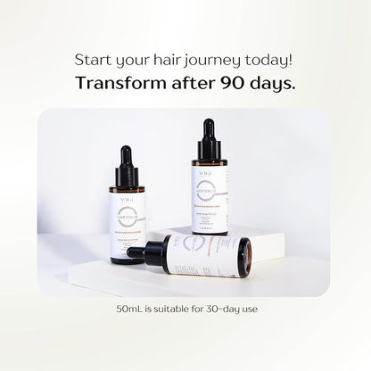 WIGI Hair Serum - Fast Absorbing, Water Based, Herbal Infused, Lightweight & Non Greasy Formula for Thicker, Fuller Hair - Scalp & Hair Scalp Serum for Frizzy, Damaged Hair