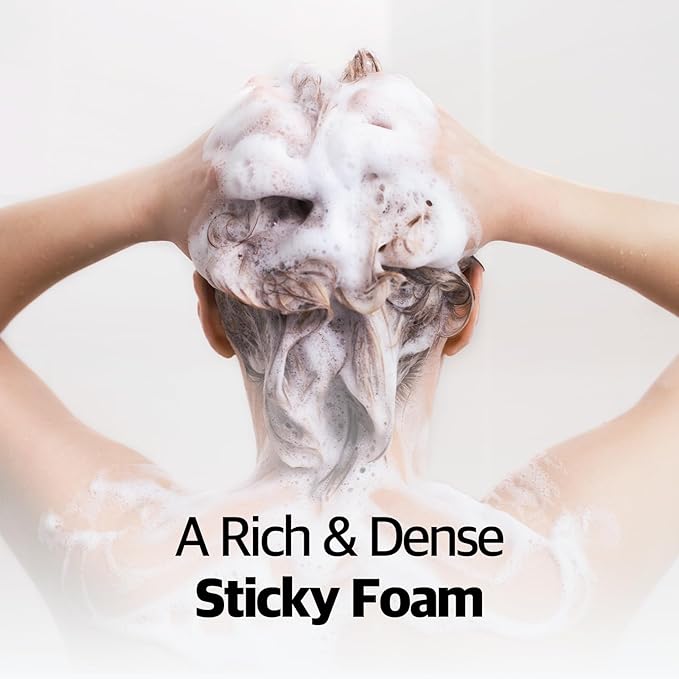 RYO Strengthen & Volume Shampoo with Korean Ginseng & Caffeine - Volumizing and Revitalizing for Fine Hair, Anti Loss Care, Strengthening hair roots, 16 Fl Oz.