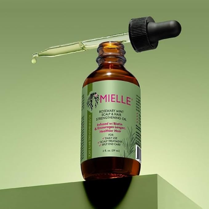 Mielle Organics Hair Strenghtening Bundle - Oil, Shampoo and Conditioner