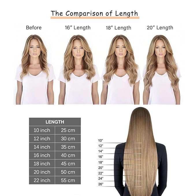 Caliee Real Hair Extensions Clip in Human Hair Natural Silky Straight Hair Extensions Balayage Clip in Hair Extehsions Golden Brown #10 Mixed Bleach Blonde #613 140g 7Pcs 22inch