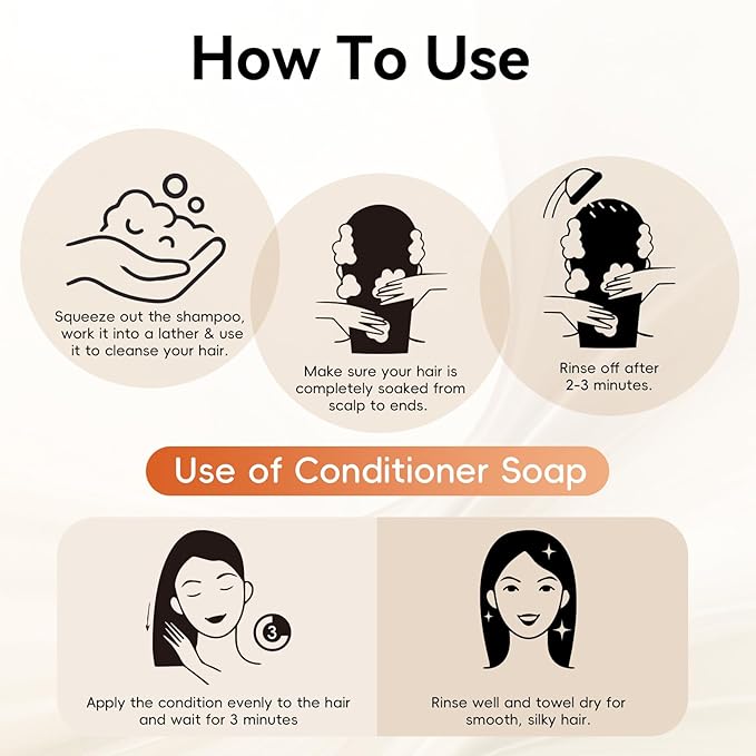Castor Oil Shampoo and Conditioner Set for Hair Growth Strengthen and Cleanse Shampoo for Thin Hair Restore Damaged Hair Sulfate Free for Men & Women,16.9 FL Oz
