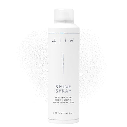 AIIR Shine Spray -Smoothing Spray for Glossy Sleek Hair, Humidity and Frizz Shield Spray, Gloss Spray, Lightweight Spray Coats and Protects Hair, Enhance Shine & Color with Reflect, 6 oz