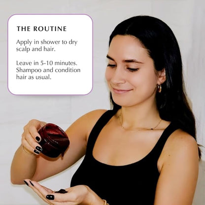 Hibiscus Rosemary Compote Hair & Scalp Fortifier | Superfood Infused Formula | Conditions, Strengthens, Promotes Growth | Balances Scalp Microbiome for Healthy Hair & Scalp