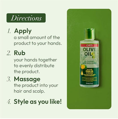 ORS Olive Oil Anti-Frizz Glossing Hair Polisher 6.0 Ounce (4)
