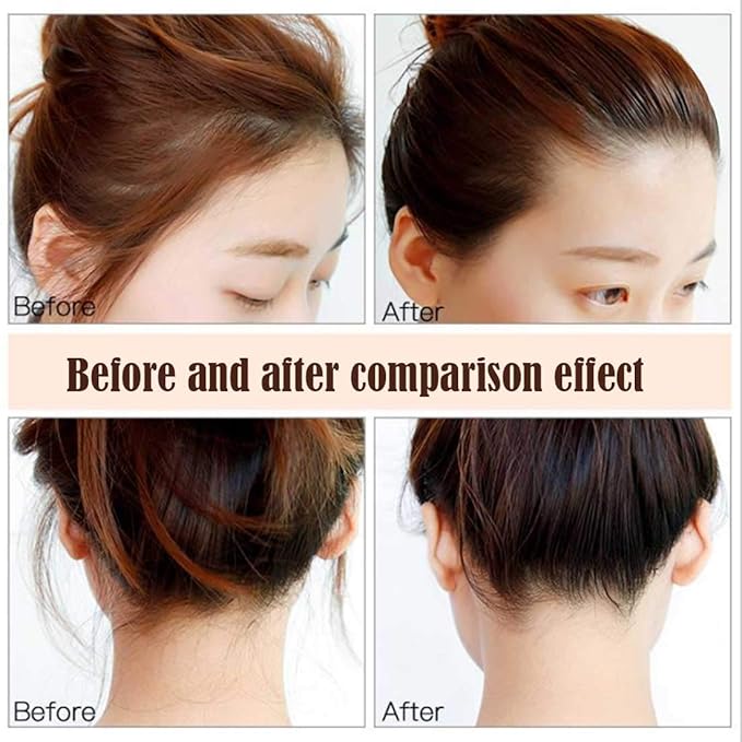 Flyaway Hair Fixing Stick, 4 Pack Moisturizing and Shiny Finishing Wax for Bangs and Hairstyling - Not Greasy Stereotypes Cream