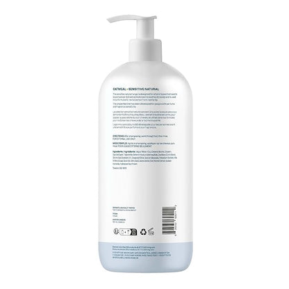 ATTITUDE Hair Conditioner for Sensitive Dry Scalp, Soothing Oat, Naturally Derived Ingredients, Dermatologically Tested, Vegan Detangler, Extra Gentle, 32 Fl Oz (Pack of 6)
