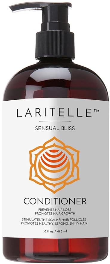 Organic Conditioner, Hair Loss Prevention, Anti-Breakage, Split Ends Treatment, Argan Oil, Rosemary and Palmarosa, NO GMO, Sulfates, Gluten, Alcohol, Parabens, Phthalates, 16 oz