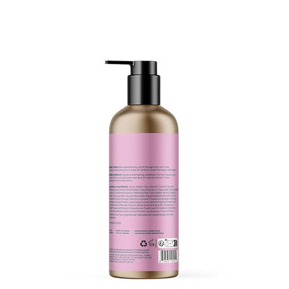 ATTITUDE Hydrating Conditioner, Peppermint & Sweet Orange, with Essential Oils, Vegan & Plant-Based, Aluminum Bottle, For Dry and Damaged Hair, 16 Fl Oz