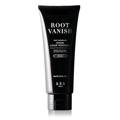 Color Treatment for Gray Coverage – Subtle, Gradual Semi-Permanent Hair Color – Hydrating, Sulfate-Free, Ammonia-Free, Vegan Color Depositing with 31 Botanical Extracts (Black)
