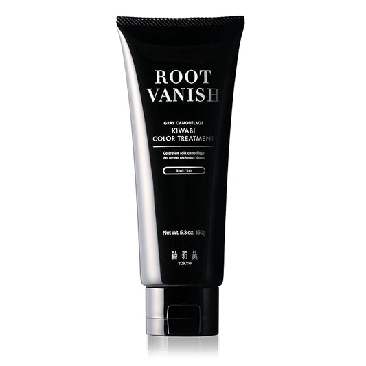 Color Treatment for Gray Coverage – Subtle, Gradual Semi-Permanent Hair Color – Hydrating, Sulfate-Free, Ammonia-Free, Vegan Color Depositing with 31 Botanical Extracts (Black)