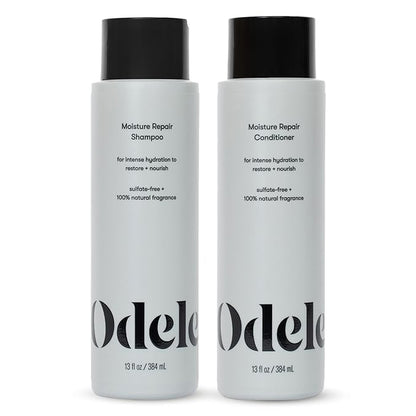 Moisture Repair Sulfate-Free Shampoo & Conditioner Set, for Intense Hydration to help Restore and Nourish Dry or Damaged Hair, 13 Fl Oz Each (2-Pack)