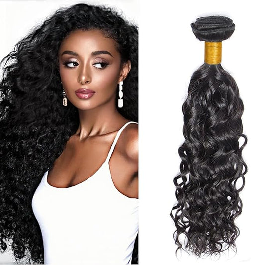 Natural Color Human Hair Bundles Natural Black Kinky Curly Bundles Peruvian Grade 8A Virgin Hair Extensions 24 Inch Double Weft Hair Weave