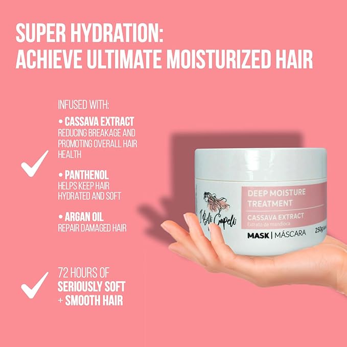 Ravenna B-tox Repair Kit - Hair B-tox Treatment & Argan Oil Mask 44 Fluid Ounces - Formaldehyde-Free, Anti-Frizz, Volume Reduction