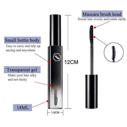Hair Finishing Stick, 3 Pack - 18ML Flyaway Control Moisturizing and Shine Enhancing Wax Stick, Fixing Bangs and Hairstyles
