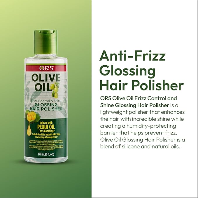 ORS Olive Oil Anti-Frizz Glossing Hair Polisher 6.0 Ounce (4)