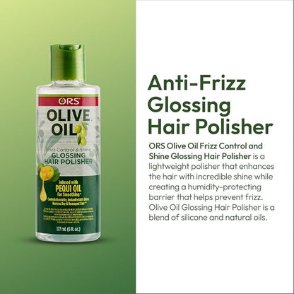 ORS Olive Oil Anti-Frizz Glossing Hair Polisher 6.0 Ounce (4)