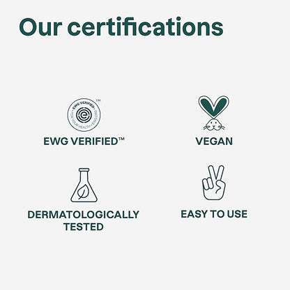 ATTITUDE Nourishing Hair Shampoo, EWG Verified, For Dry and Damaged Hair, Naturally Derived Ingredients, Vegan and Plant Based, Grapeseed Oil and Olive Leaves, Bulk Refill, 67.6 Fl Oz