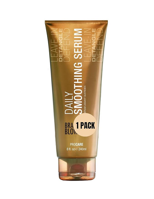 Brazilian Advanced Daily Smoothing & Anti-Frizz Serum, 8 Fl Oz (Pack of 1)