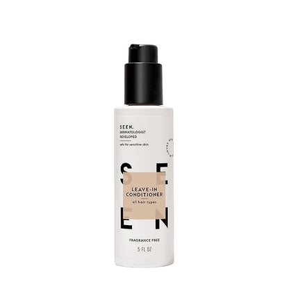 SEEN Leave-In Conditioner - Leave-In Hair Conditioner & Heat Protectant Spray- Detangles & Hydrates- No Parabens, Sulfates or Phthalate (Scented)