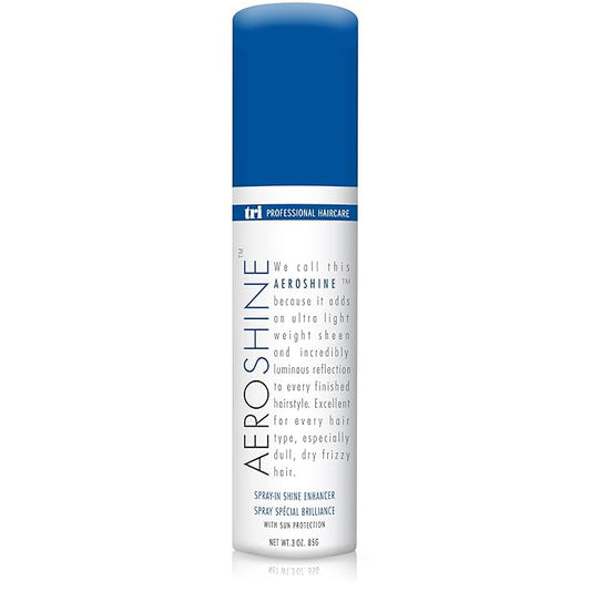 TRIDESIGN Aeroshine Finishing Styling Hairspray, Ultra-lightweight, Spray-in Shine with Sun Protection for All Types of Hair, Formulated for Dry Frizzy Hair, 3 Fluid Oz