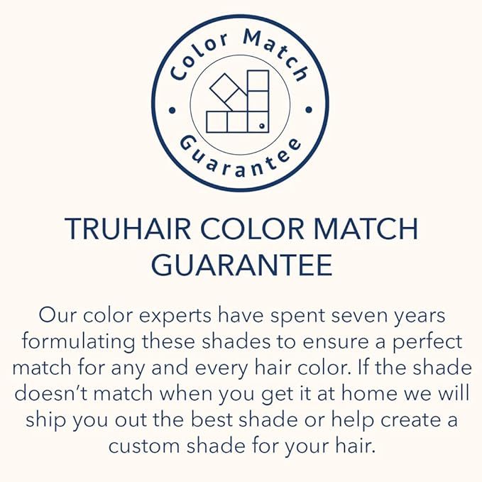 TRUHAIR Color Fibers Root Coverage & Density Booster | Quick-Apply Root Touch Up Hair Color | Natural Color Matching, Gray Hair Cover up to Color Gray Roots - 11 Hair Colors Available (Red)